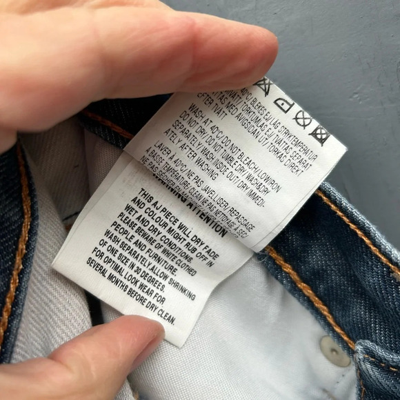 Acne Max Jeans in  New Shaved, size 29/34 - Picture 9 of 10